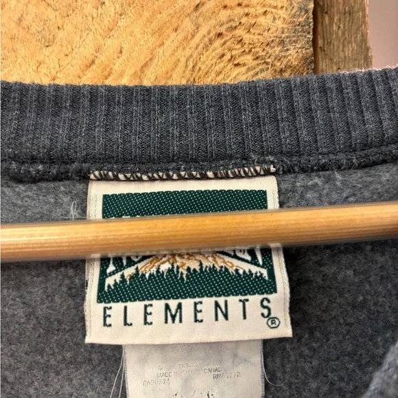 Vintage Northern Elements Snowbile  Graphic Men's Sweater - Picture 3 of 3